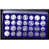 Image 1 : 1976 Montreal Olympics Complete Set of 28 Coins