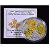 Image 1 : 2014 $20 1oz Silver Coin MAPLE CANOPY AUTUMN ALLURE