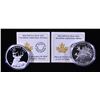 Image 1 : 2014 The White-Tailed Deer: Portrait & Mates $20 Silver Coins