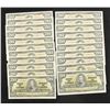 Image 2 : Bank of Canada $20, 1937 - Lot of 42