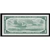 Image 2 : Bank of Canada $1, 1954, Devil's Face
