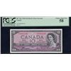 Image 1 : Bank of Canada $10, 1954 Devil's Face
