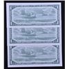Image 2 : Bank of Canada $1, 1954 Replacement Notes - Lot of 3