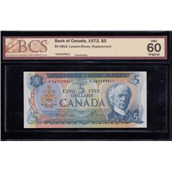 Bank of Canada $5, 1972