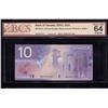 Image 1 : Bank of Canada $10, 2001