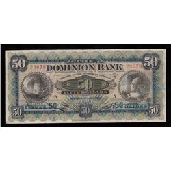 Dominion Bank $50, 1925