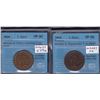 Image 1 : 1859 One Cent - Lot of 2