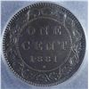 Image 1 : 1881H One Cent