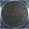 Image 1 : 1881H One Cent