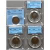 Image 1 : 1888 One Cent - Lot of 4