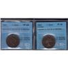 Image 1 : 1892 One Cent - Lot of 2