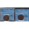 Image 1 : 1894 One Cent - Lot of 2