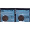Image 1 : 1899 One Cent - Lot of 2