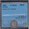 Image 1 : 1885 Five Cents