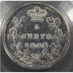 1888 Five Cents