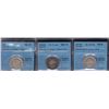 Image 1 : 1872H Twenty-Five Cents - Lot of 3