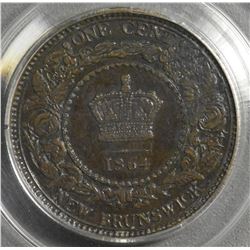 1864 New Brunswick One Cent