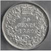 Image 1 : 1862 New Brunswick Twenty Cents