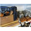 Image 3 : SHELF LOT OF MISC ESTATE GOODS (WOODEN BOXES, SHADES, ETC)