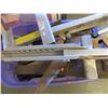 Image 3 : 2 TOTES OF MISC SAWS/TOOLS/COLLECTIBLES (ESTATE GOODS)
