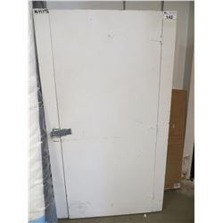 WOOD UTILITY CABINET SIZE (66"H X 38"W X 23"D)