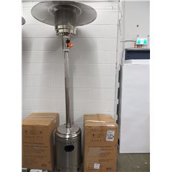 NEW PARAMOUNT STAINLESS PATIO HEATER MODEL L10-SS-TP (CUSTOMER GETS ONE IN BOX)