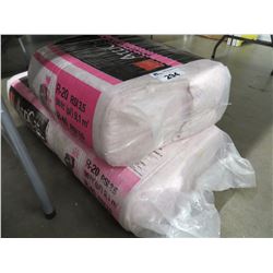 2 BAGS OF R20 INSULATION