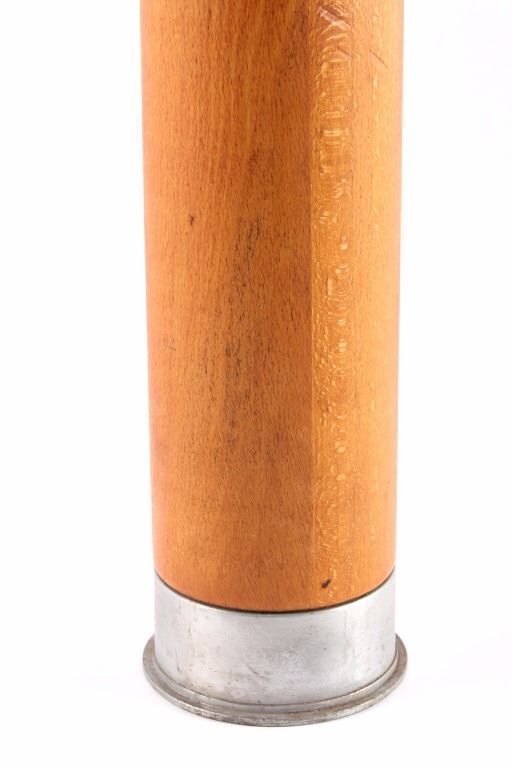 WWII Navy Wooden Practice Artillery Shell
