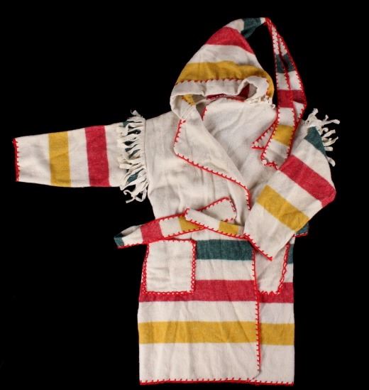 Wool Blanket Capote Jacket