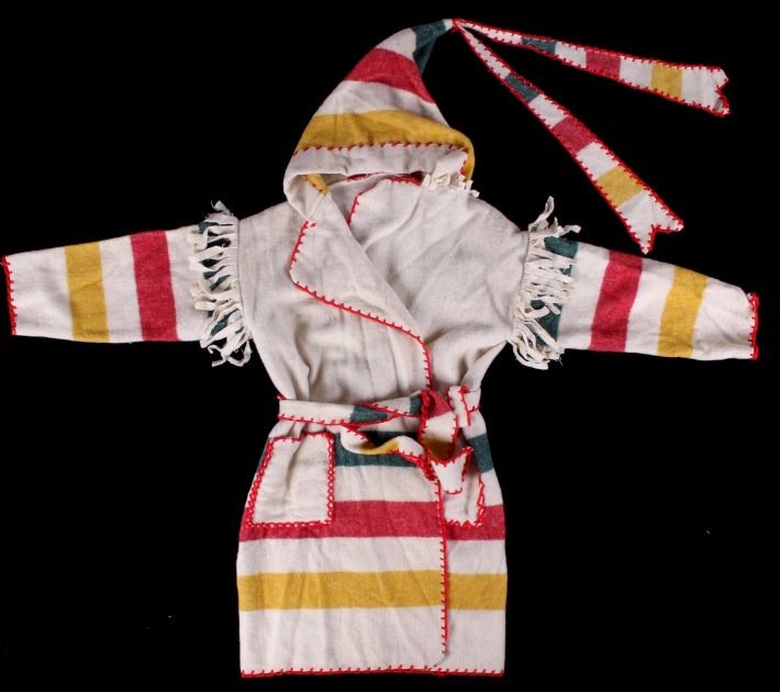 Wool Blanket Capote Jacket