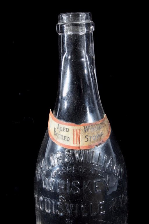 Original Yellowstone Rye Whiskey Glass Bottle