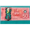 Image 3 : BANK OF CANADA 50$ 2015 UNC MINTAGE 40 000 ONLY, BC-72aA, SERIAL: AHZ 9345746