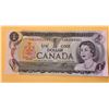 Image 2 : BANK OF Canada 1973 ONE DOLLAR, LAWSON-BOUEY, REPLACEMENT NOTE. BC-46aA. SERIAL: *AN2594282