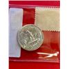 Image 2 : 1964 UNC SILVER QUARTER