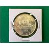 Image 2 : Canada  1966 UNC  CAMEO SILVER DOLLAR