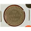 Image 3 : NEWFOUNDLAND 1881 20 CENTS VG-10