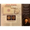 Image 1 : USA JOHN ADAMS 2ND PRESIDENT DOLLAR & COMMEMORATIVE TOKEN2