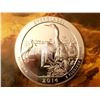 Image 1 : USA 2014 5 OZ PURE SILVER EVERGLADE QUARTER DOLLAR