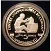 Image 2 : TUNISIA 5 DINARS PROOF SILVER COIN .925% INTERNATIONAL YEAR OF THE CHILD.