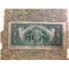 Image 2 : ESTATE SALE: BANK OF CANADA 1935 1$ ENGLISH NOTE, OSBORNE TOWERS, SERIAL:A0357051