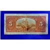 Image 2 : ESTATE SALE: BANQUE DU CANADA 1935 5 DOLLARS FRENCH NOTE, OSBORNE TOWERS SERIAL: F124381