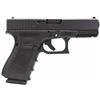 Image 1 : Glock PG1950203 G19 Gen 4 Double 9mm Luger 4.01" 15+1 Black Interchangeable Backstrap Grip Black