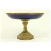 Image 2 : Cobalt Blue Porcelain Bronze Mounted Tazza
