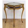Image 2 : French Louis XV Gilded Wood Vitrine/Side Table