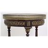 Image 4 : French Marble Top Pedestal/Side Table