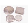 Image 1 : Lot 4 Silver Compacts
