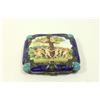 Image 2 : Sterling & Enamel Compact with Cherubs