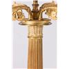 Image 3 : Pair Empire Style Ormolu 4-Light Candelabra