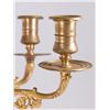 Image 5 : Pair Empire Style Ormolu 4-Light Candelabra