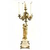 Image 2 : 2 Similar 19th C. French Figural Ormolu Candelabra